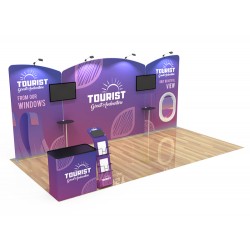10x20ft Custom Trade Show Booth 02