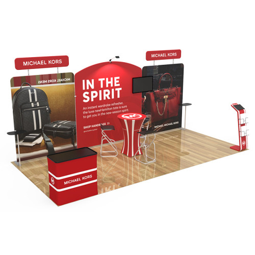 10x20ft Custom Trade Show Booth 06
