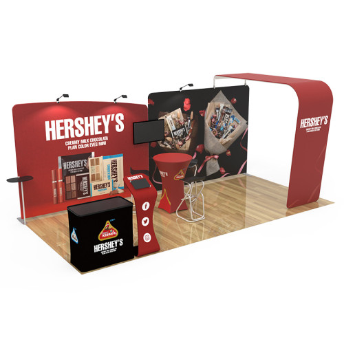 10x20ft Custom Trade Show Booth 13