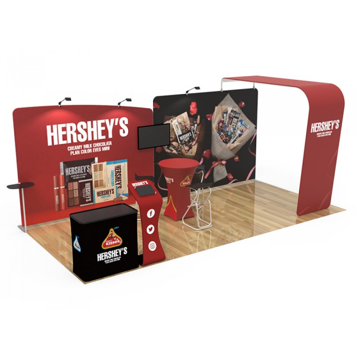 10x20ft Custom Trade Show Booth 13