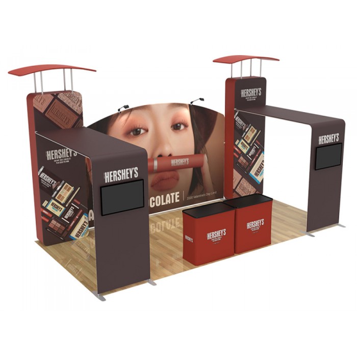 10x20ft Custom Trade Show Booth 14