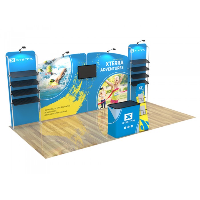 10x20ft Custom Trade Show Booth 16