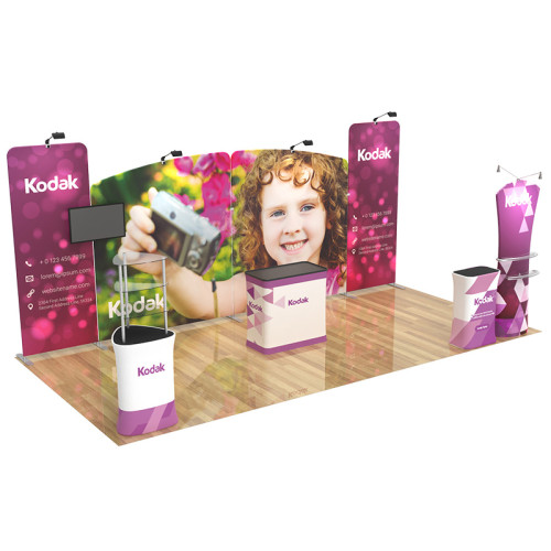 10x20ft Custom Trade Show Booth G