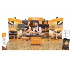 10x20ft Custom Trade Show Booth H