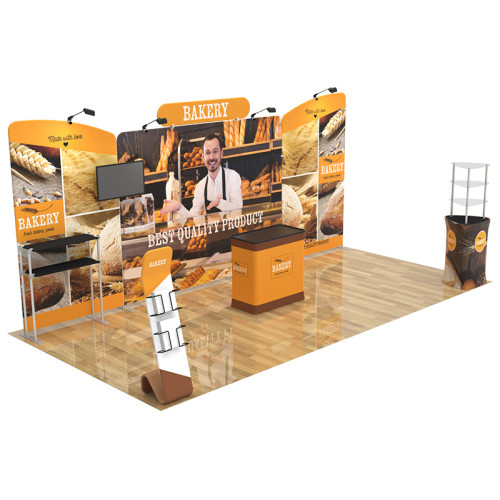 10x20ft Custom Trade Show Booth H