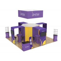 20x20ft Custom Trade Show Booth 05