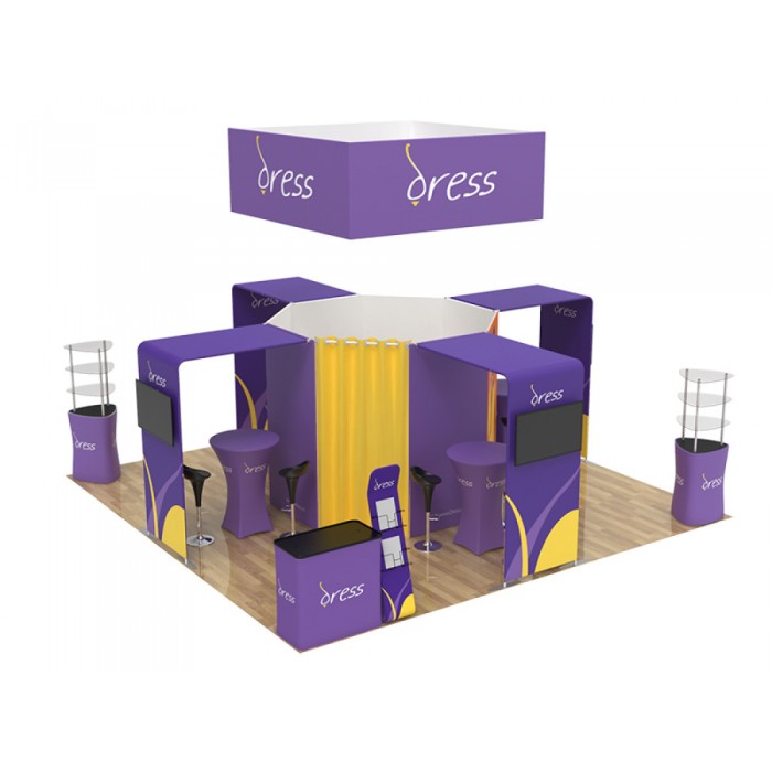 20x20ft Custom Trade Show Booth 05