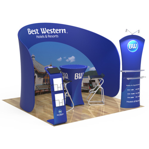 10x10ft Custom Trade Show Booth 09
