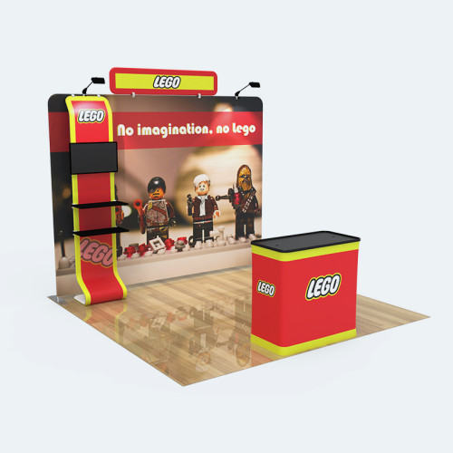10x10ft Custom Trade Show Booth 17