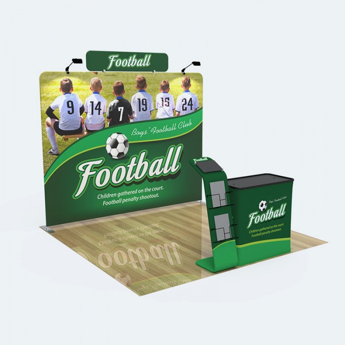 10x10ft Custom Trade Show Booth 19 10x10ft Custom Trade Show Booth 19