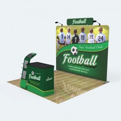 10x10ft Custom Trade Show Booth 19 10x10ft Custom Trade Show Booth 19