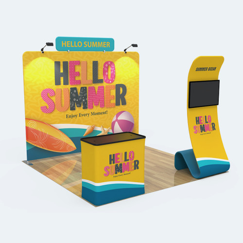 10x10ft Custom Trade Show Booth 25