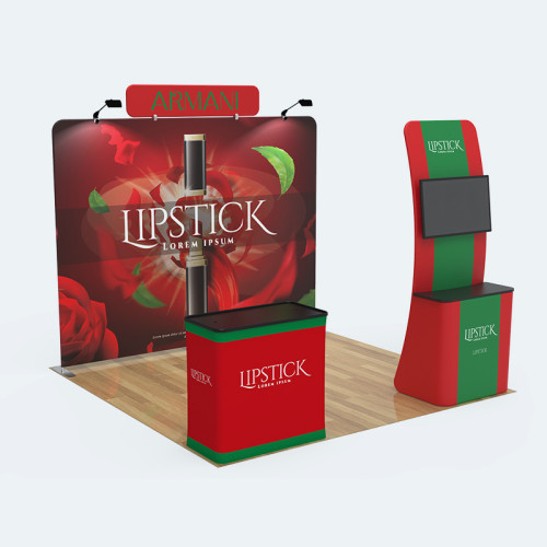 10x10ft Custom Trade Show Booth 27