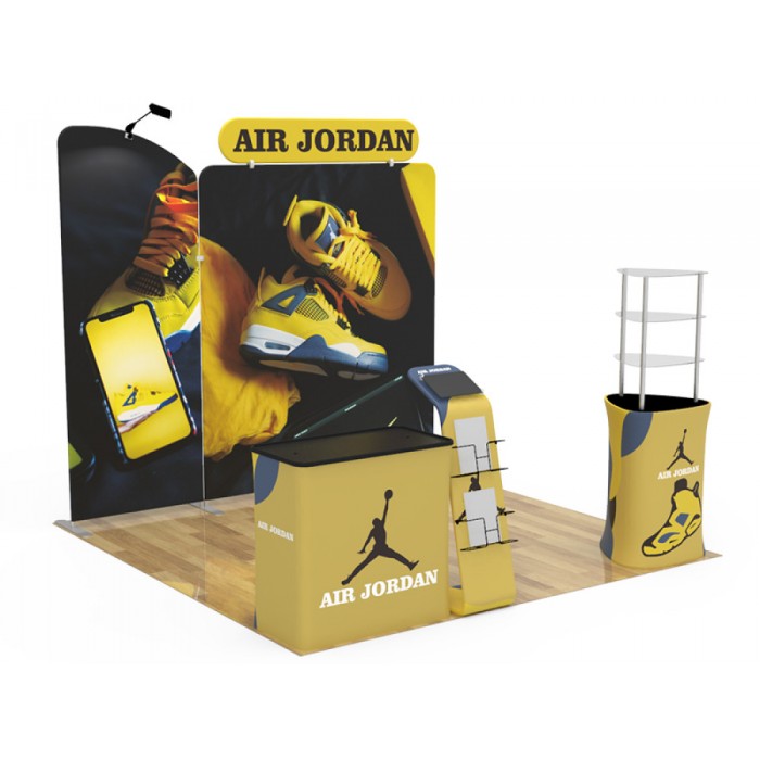 10x10ft Custom Trade Show Booth C