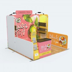 10x10ft Custom Trade Show Booth Y