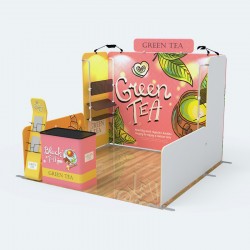 10x10ft Custom Trade Show Booth Y