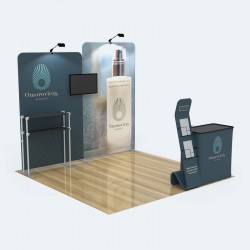 10x10ft Custom Trade Show Booth B1