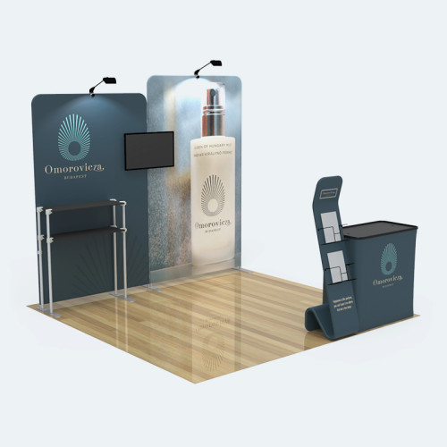 10x10ft Custom Trade Show Booth B1