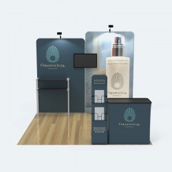 10x10ft Custom Trade Show Booth B1