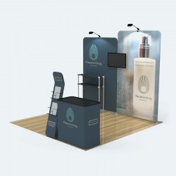 10x10ft Custom Trade Show Booth B1