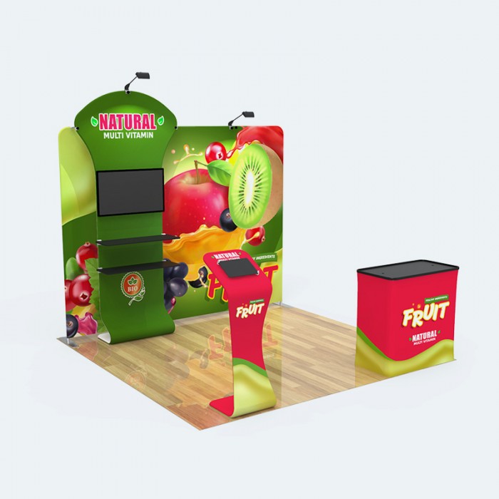 10x10ft Custom Trade Show Booth I