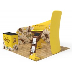 10x10ft Custom Trade Show Booth L