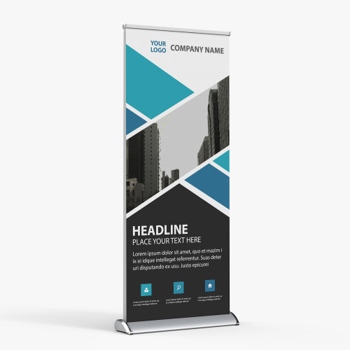 Double Sided Retractable Banner Stand